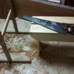 Hand Sawing Rough Stock close to size