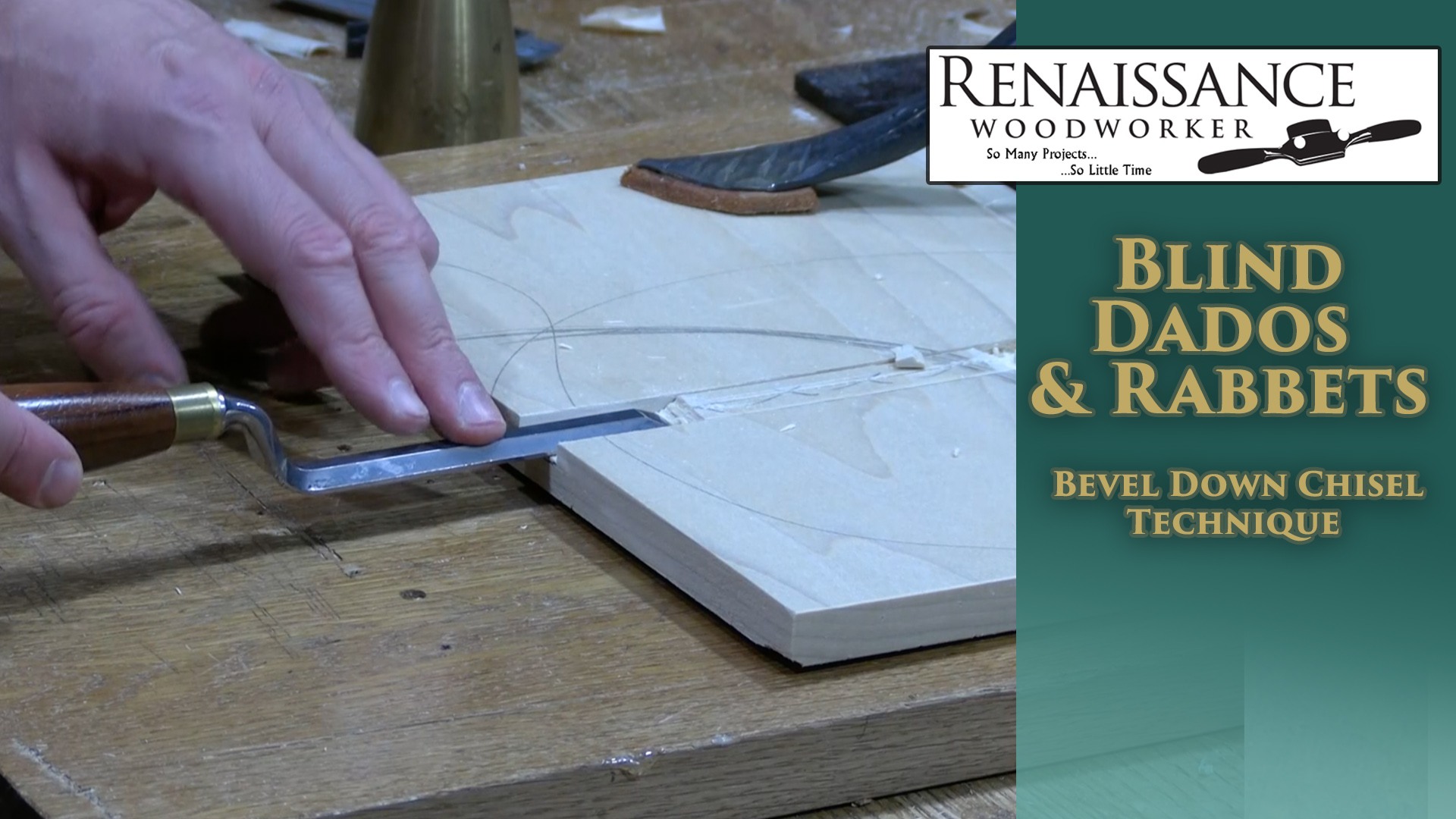 How to Cut a Blind Dado by Hand The Renaissance Woodworker