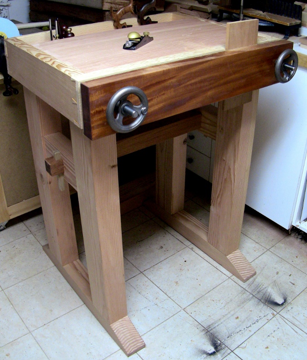 Joinery Bench Completed | The Renaissance Woodworker