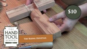 how to cut the rising dovetail