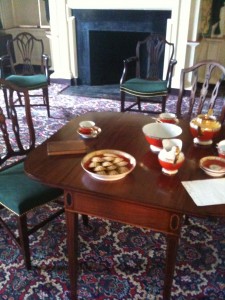 Pembrook Table, Federal Chairs, Hampton