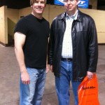 Tommy MacDonald and I at The Woodworking Show in Baltimore