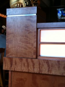 Curly Cherry Millwork at Chopstix