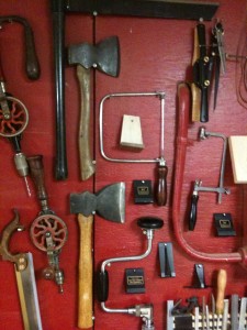 Hand Tools on the Wall