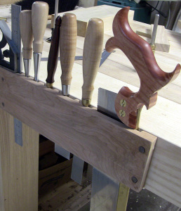 Bench Tool Rack