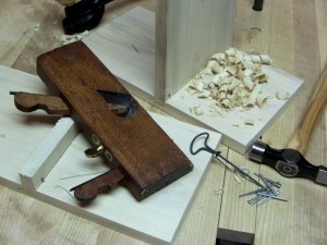 Hand cut dado and cut nail toenail