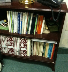 French Foot Bookcase