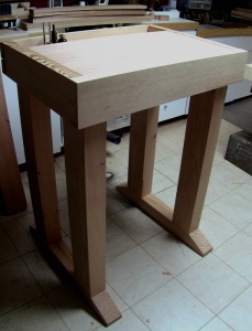 Joinery Bench Under Construction
