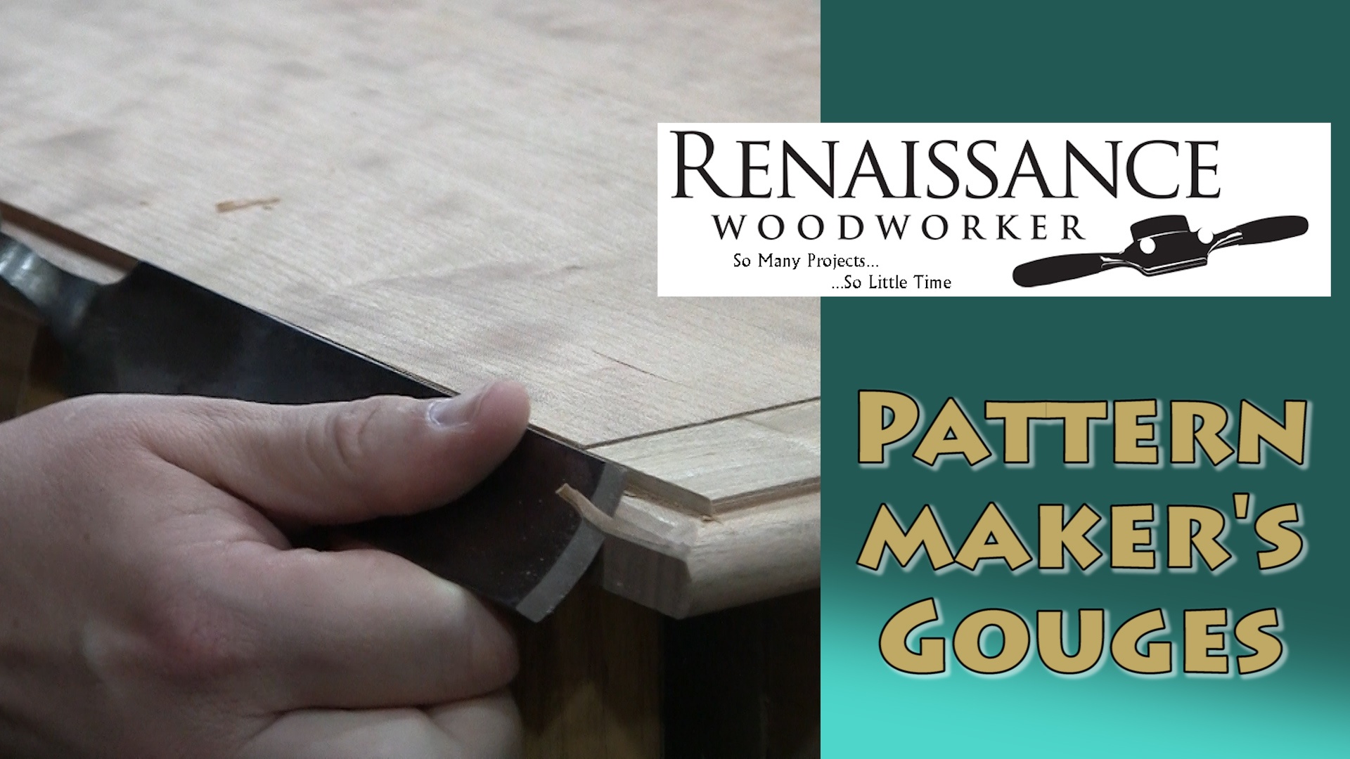 How to Sharpen and Use Pattern Maker's Gouges The Renaissance Woodworker