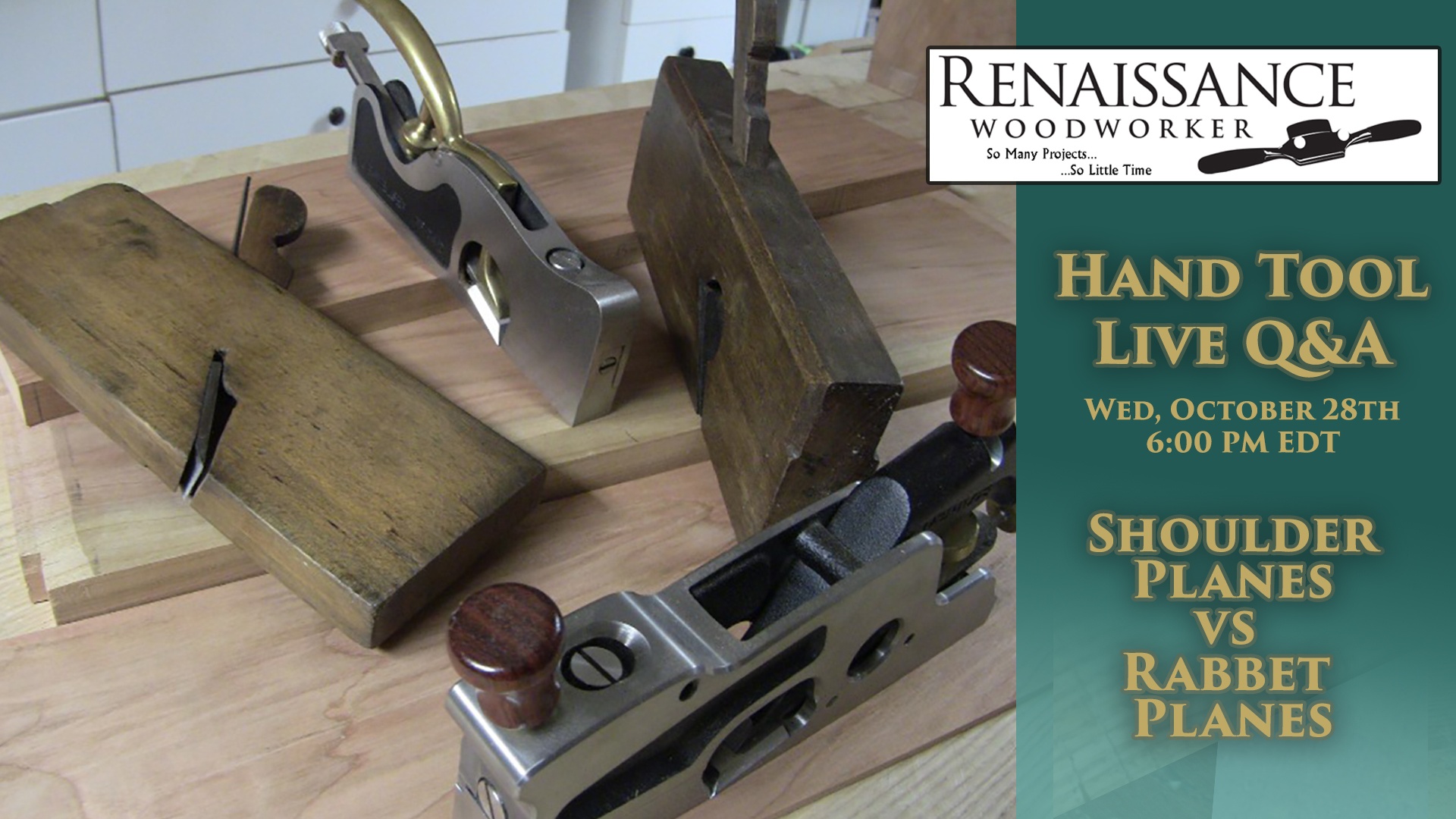 Do You Make Your Own Tools? - The Renaissance Woodworker
