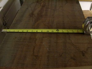 Wide Genuine Mahogany