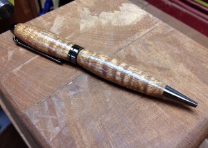 treadle turned pen