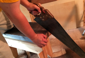 hand sawing techniques