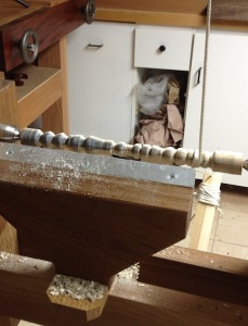 spindle turning practice