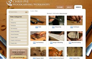 Woodcarving Video Instruction